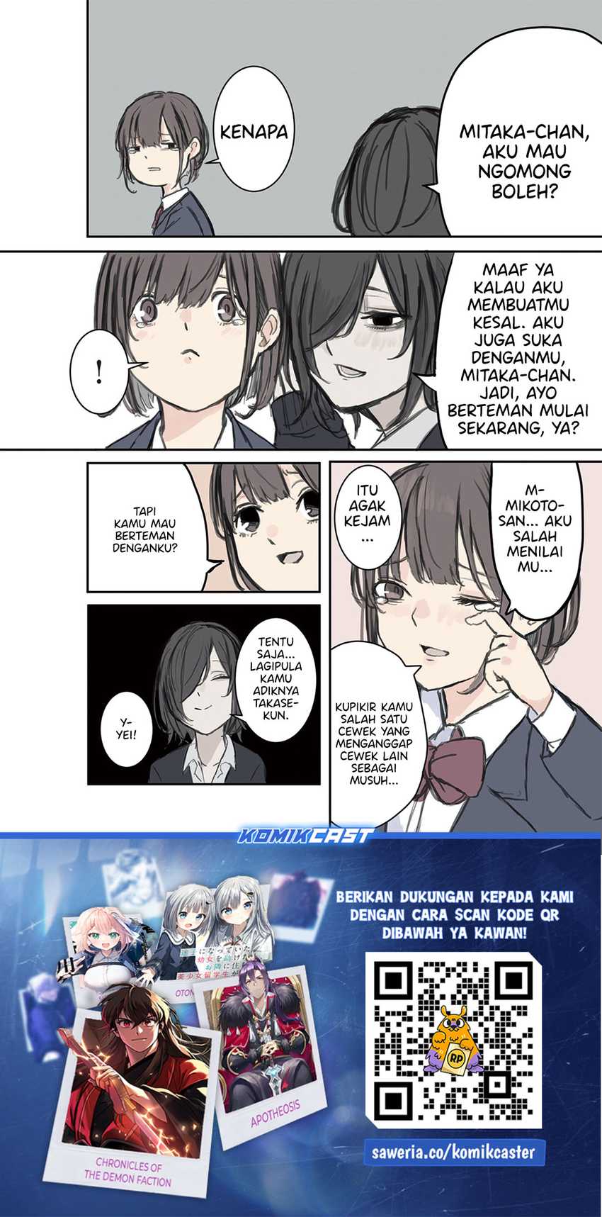 Mikoto-chan wa Kirawaretakunai! Chapter 8 Gambar 9