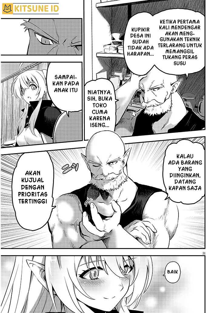 Milk-shibori Hunter no Isekai Sakunyuuki ~Nouka no Saenai Otoko ga Arayuru Shuzoku no Chiku-B o Moteasobi-toriko ni Suru~ Chapter 2 Gambar 32