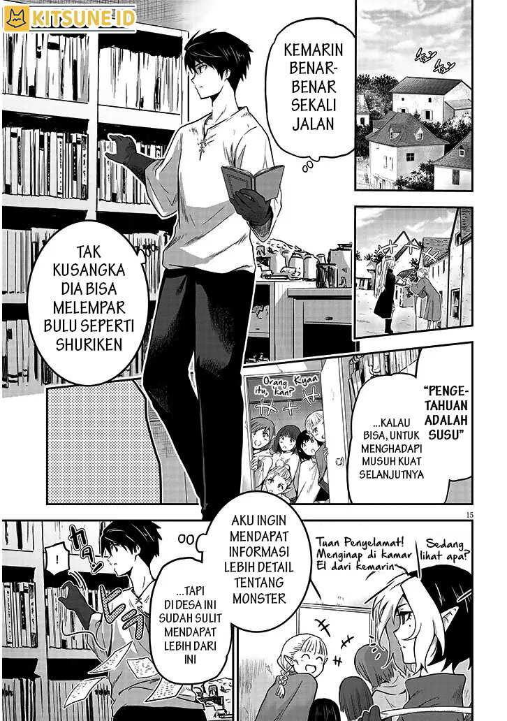 Milk-shibori Hunter no Isekai Sakunyuuki ~Nouka no Saenai Otoko ga Arayuru Shuzoku no Chiku-B o Moteasobi-toriko ni Suru~ Chapter 3 Gambar 16