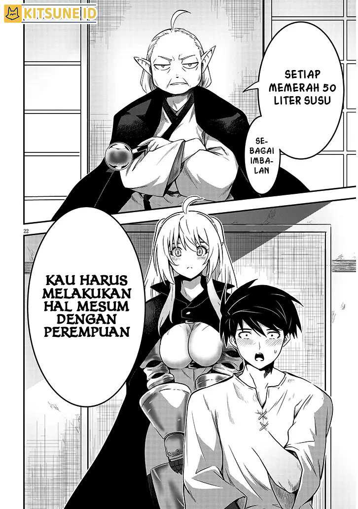 Milk-shibori Hunter no Isekai Sakunyuuki ~Nouka no Saenai Otoko ga Arayuru Shuzoku no Chiku-B o Moteasobi-toriko ni Suru~ Chapter 3 Gambar 23