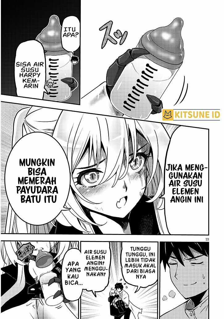 Milk-shibori Hunter no Isekai Sakunyuuki ~Nouka no Saenai Otoko ga Arayuru Shuzoku no Chiku-B o Moteasobi-toriko ni Suru~ Chapter 4 Gambar 24
