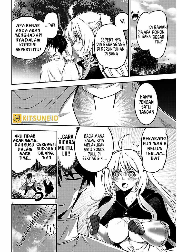 Milk-shibori Hunter no Isekai Sakunyuuki ~Nouka no Saenai Otoko ga Arayuru Shuzoku no Chiku-B o Moteasobi-toriko ni Suru~ Chapter 4 Gambar 5