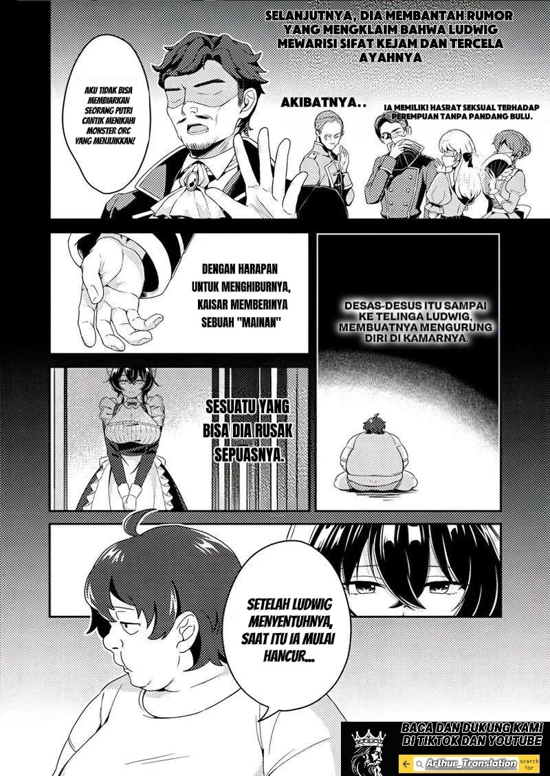 Minikui Orc no Gyakushuu - Doujin Eroge no Kichiku Koutaishi ni Tensei Shita mo Otoko no Junan Chapter 1.1 Gambar 11
