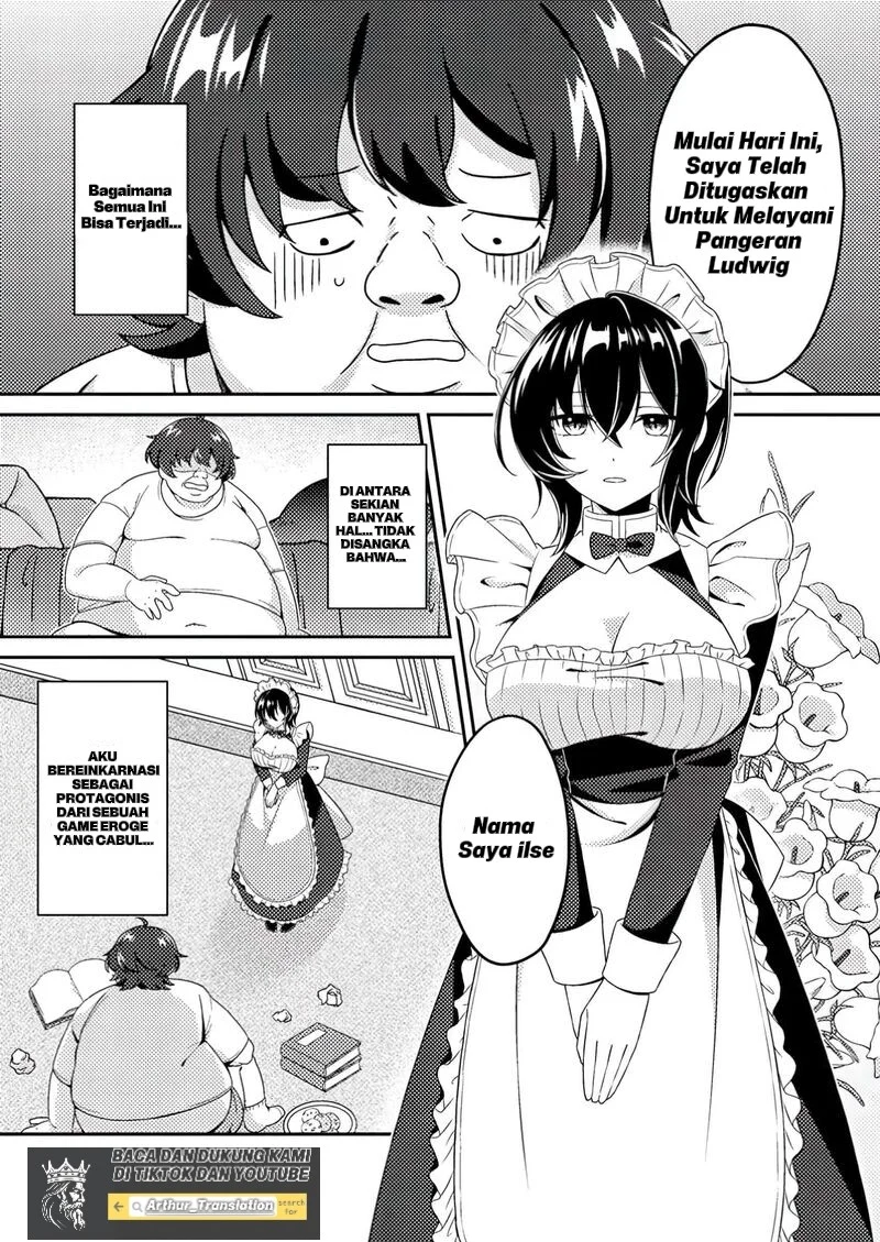 Manga Minikui Orc no Gyakushuu - Doujin Eroge no Kichiku Koutaishi ni Tensei Shita mo Otoko no Junan Chapter 1.1 gambar 2