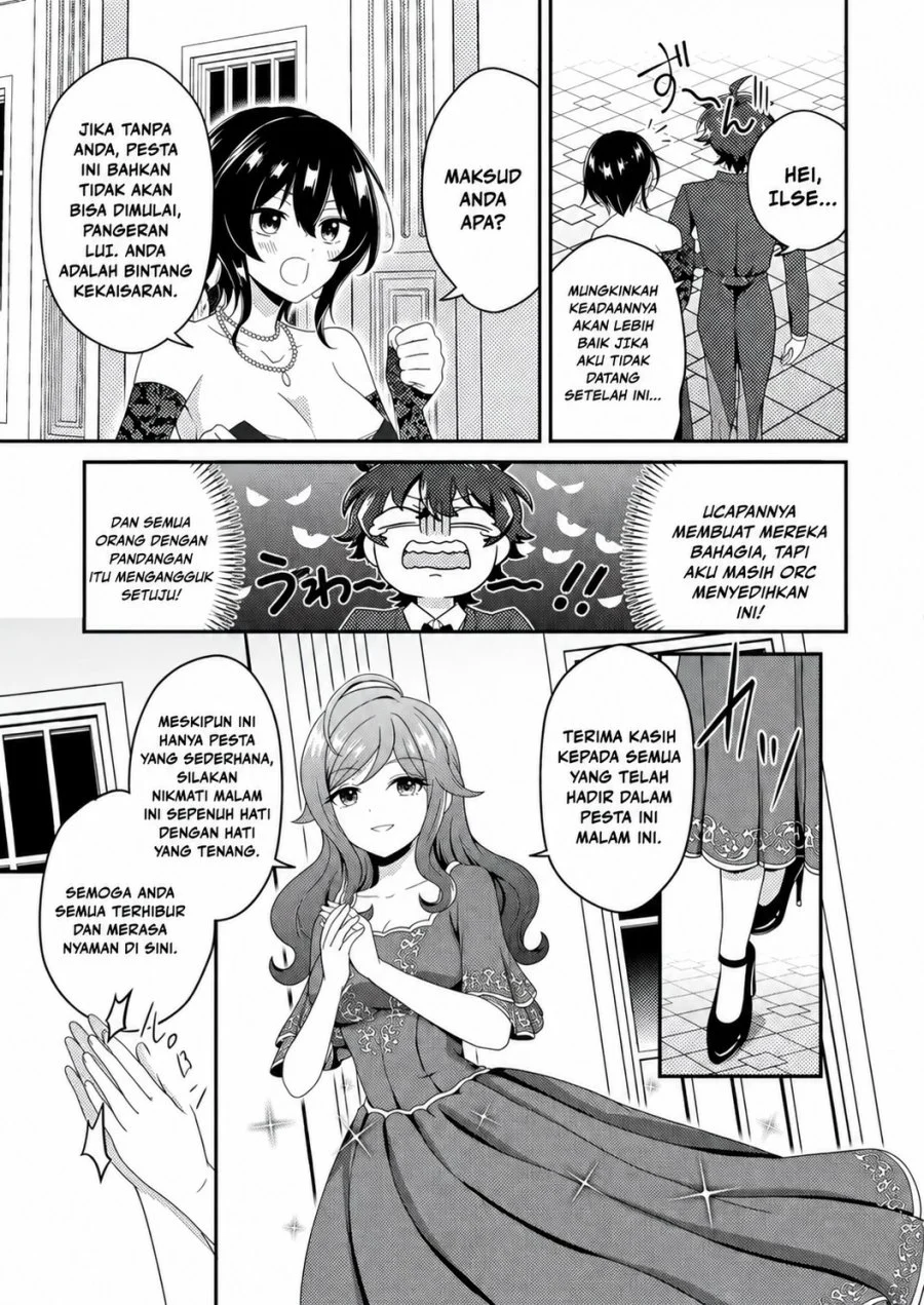 Minikui Orc no Gyakushuu - Doujin Eroge no Kichiku Koutaishi ni Tensei Shita mo Otoko no Junan Chapter 3 Gambar 12