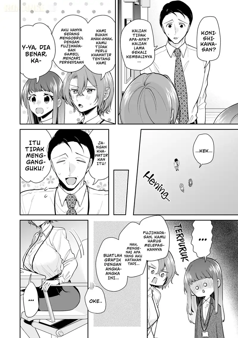 Misato-san wa Amasugi Joushi ni Chotto Kibishii Chapter 10 Gambar 19