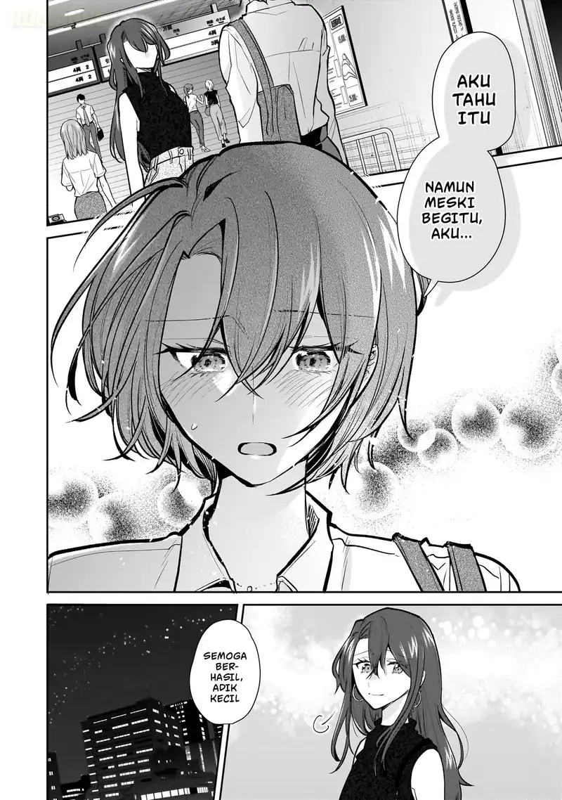 Misato-san wa Amasugi Joushi ni Chotto Kibishii Chapter 15 Gambar 19