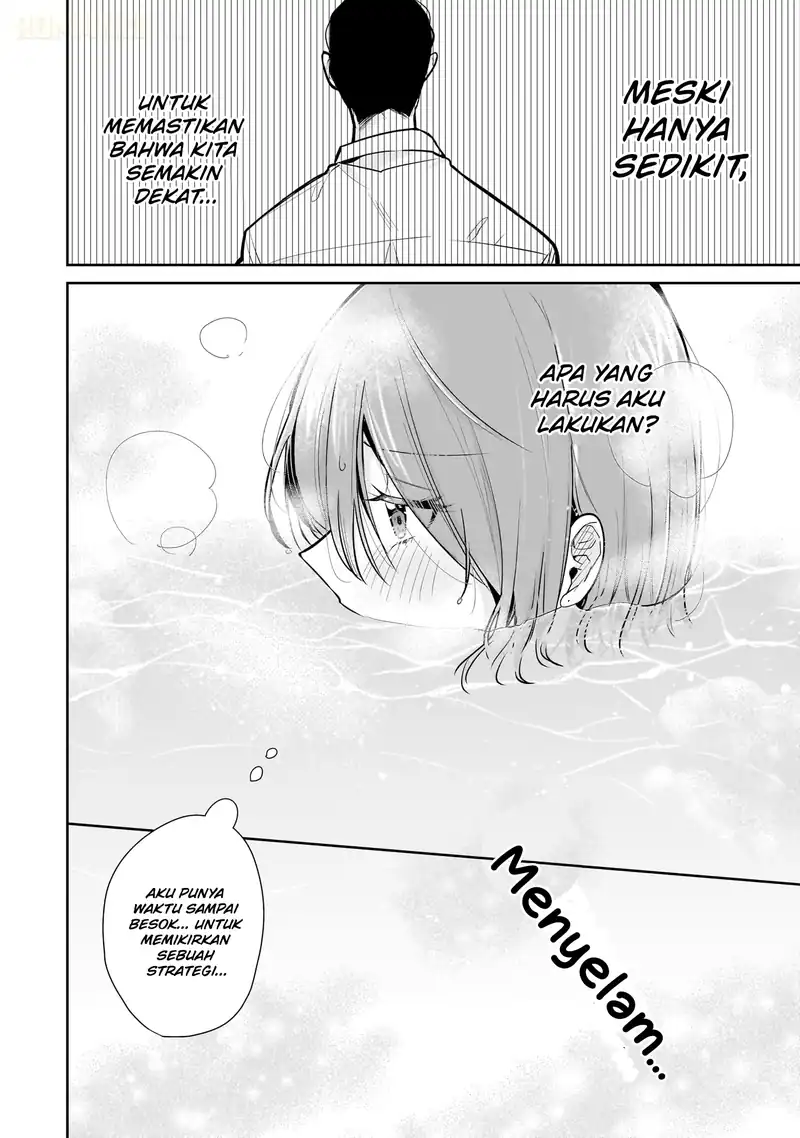 Misato-san wa Amasugi Joushi ni Chotto Kibishii Chapter 15 Gambar 21