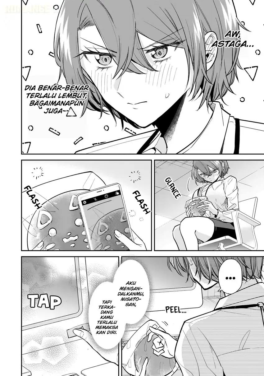 Misato-san wa Amasugi Joushi ni Chotto Kibishii Chapter 3 Gambar 17