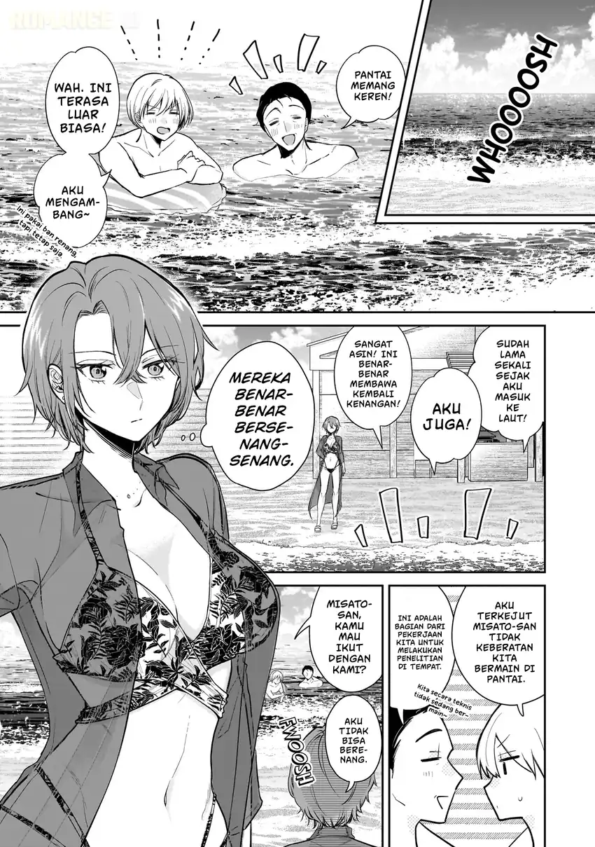 Misato-san wa Amasugi Joushi ni Chotto Kibishii Chapter 5 Gambar 15