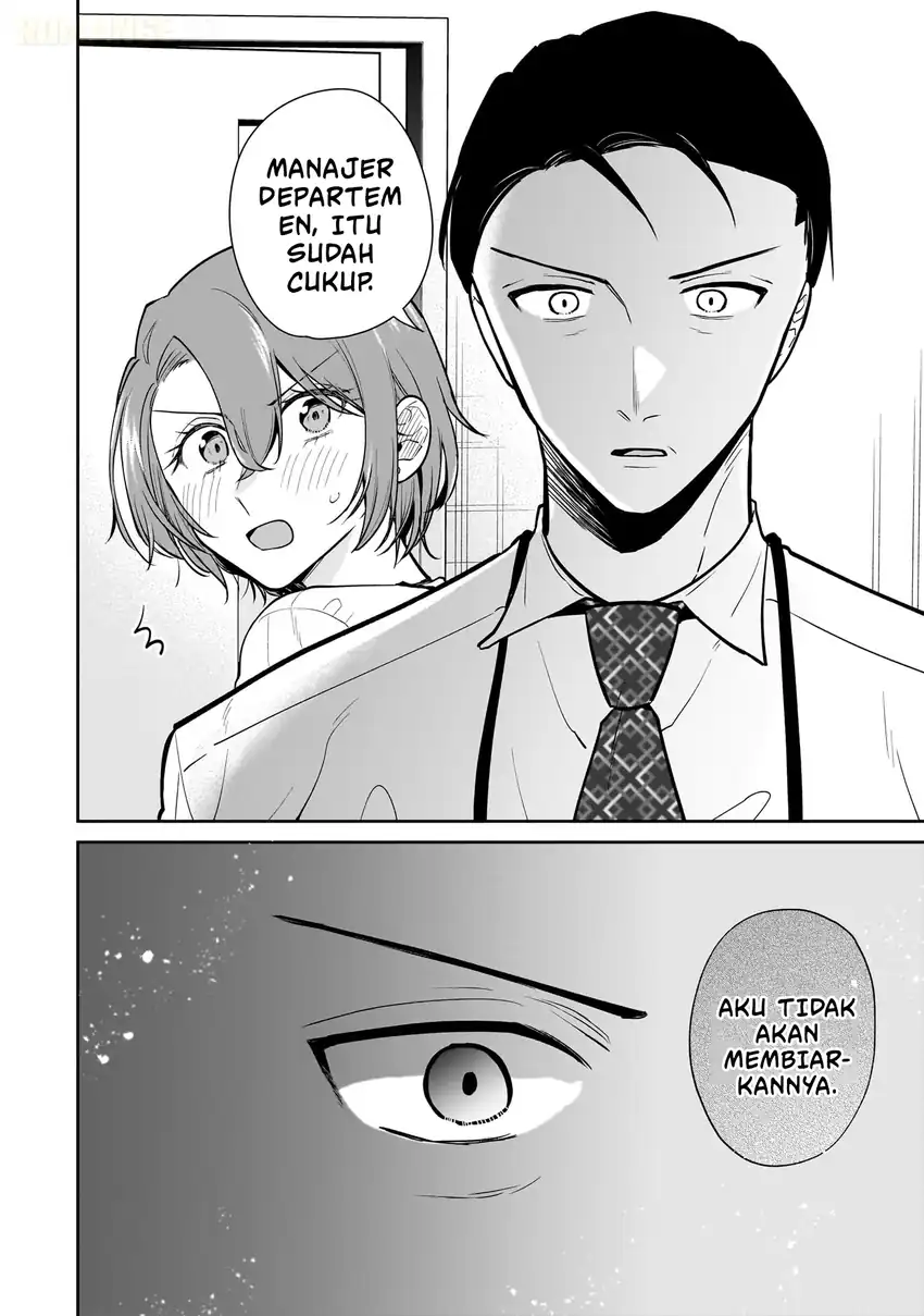 Misato-san wa Amasugi Joushi ni Chotto Kibishii Chapter 6 Gambar 17