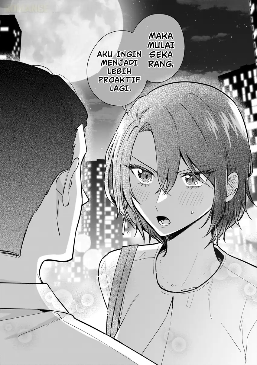 Misato-san wa Amasugi Joushi ni Chotto Kibishii Chapter 7 Gambar 19