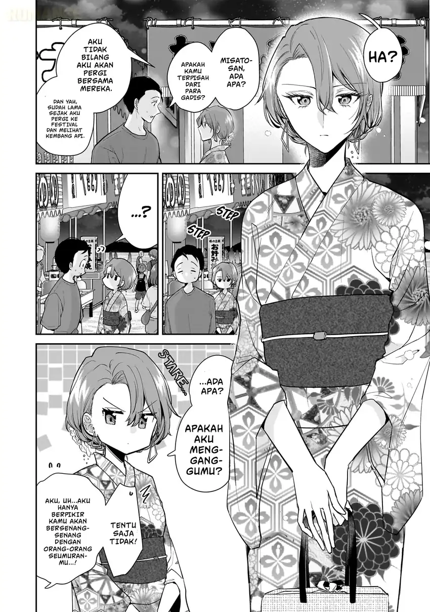 Misato-san wa Amasugi Joushi ni Chotto Kibishii Chapter 8 Gambar 15