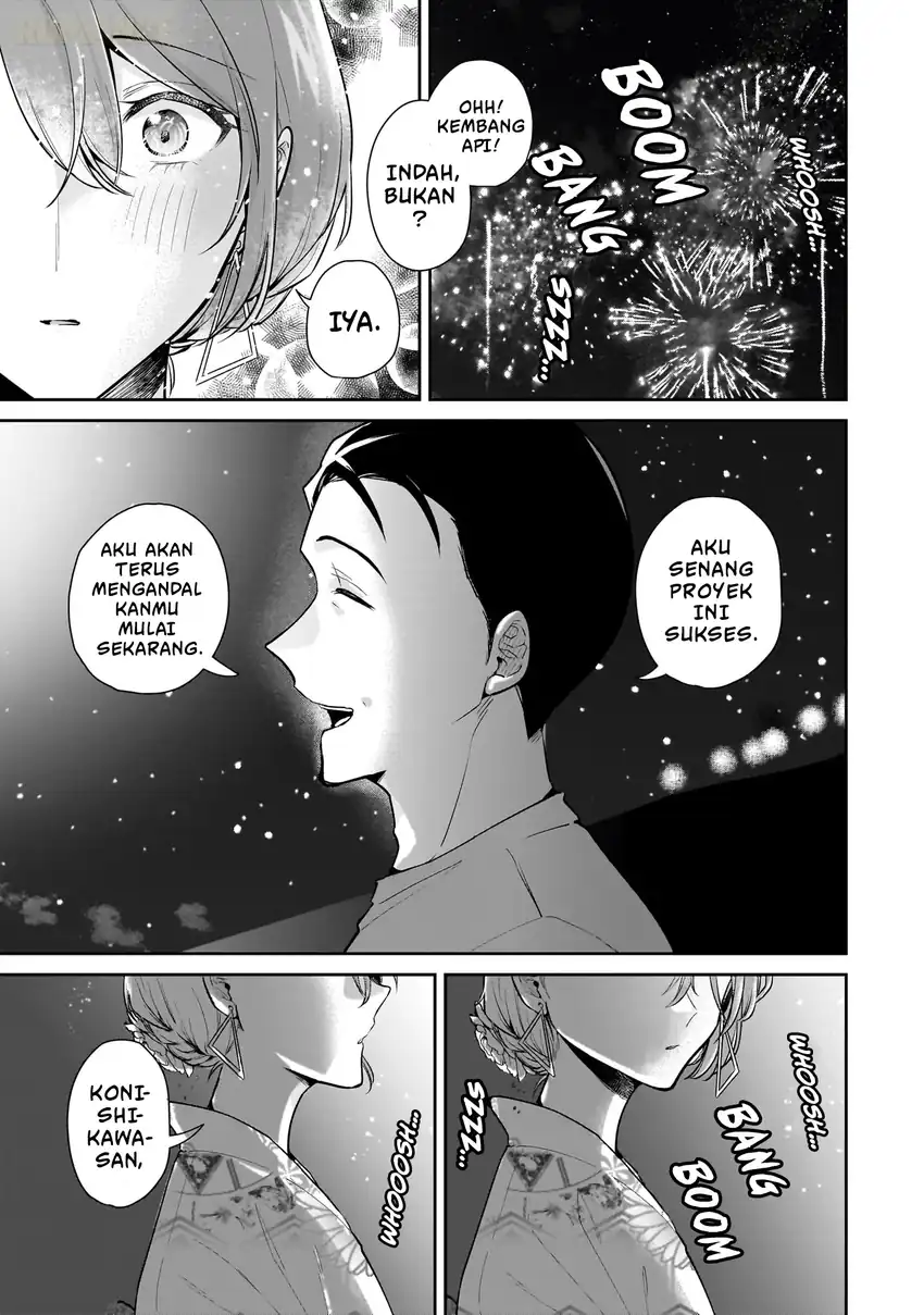 Misato-san wa Amasugi Joushi ni Chotto Kibishii Chapter 8 Gambar 20