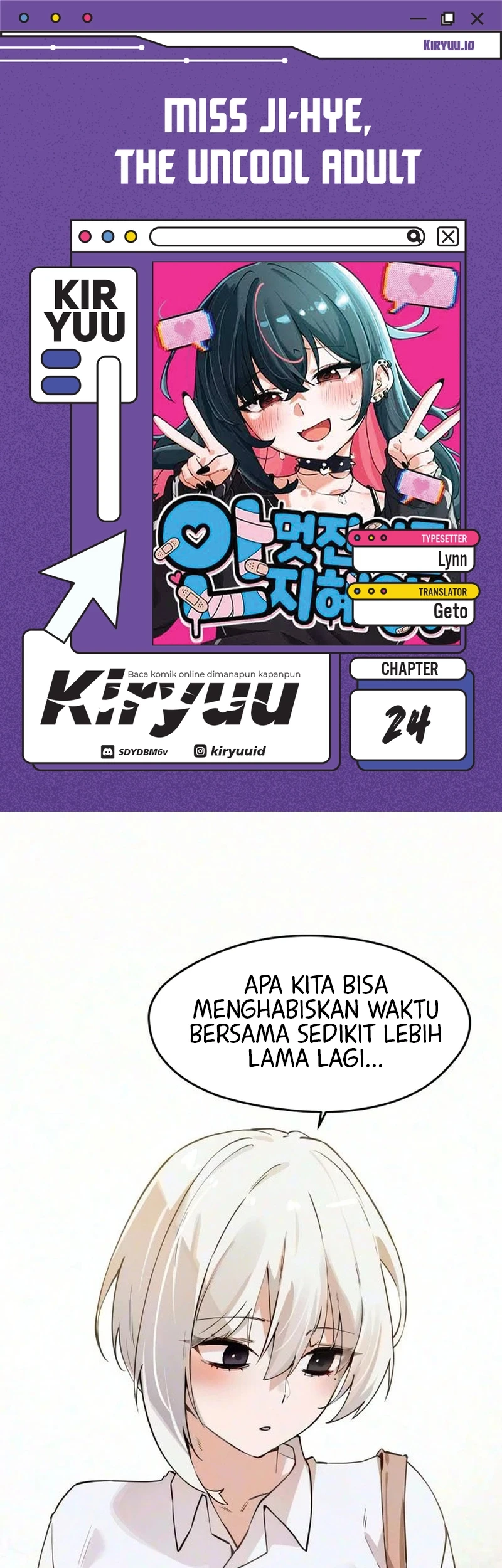 Miss Ji-Hye, The Uncool Adult Chapter 24 halaman 2