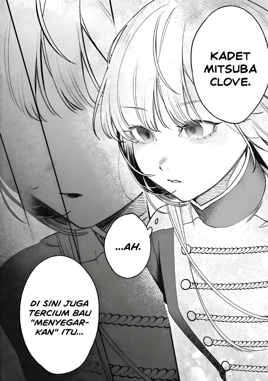 Manga Mitsuba Monogatari: Noroi no Shoujo to Shi no Rondo Chapter 8 gambar 2