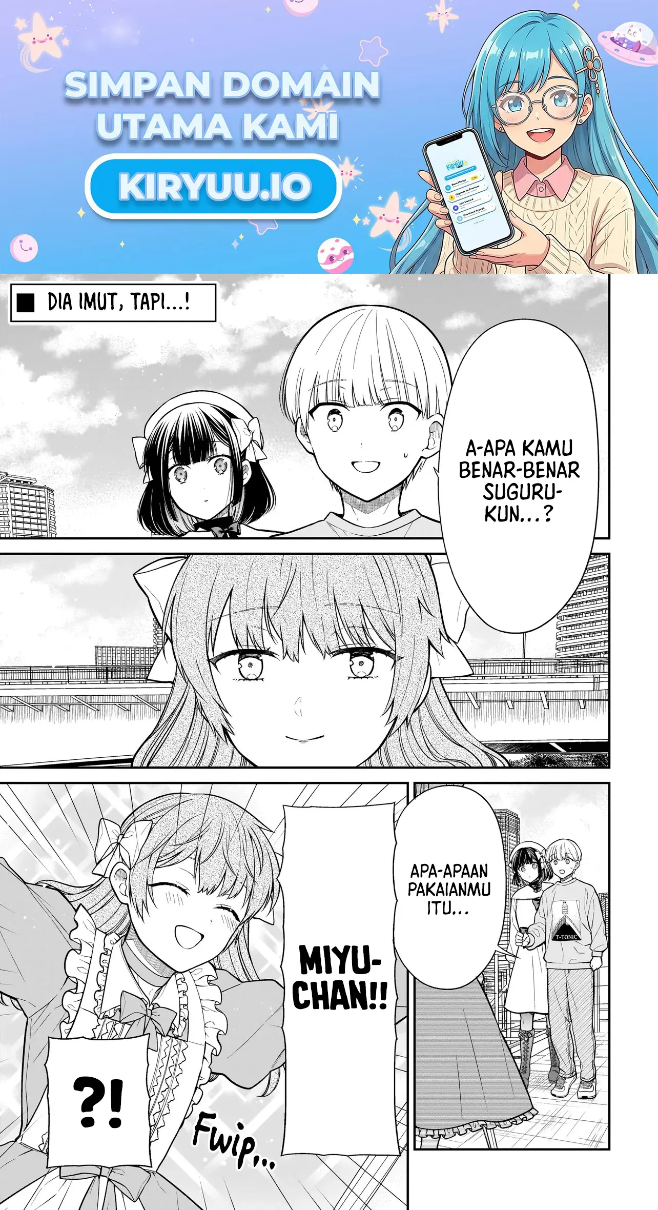 Manga Miyu-chan wa Zutto Tomodachi Chapter 32 gambar 2