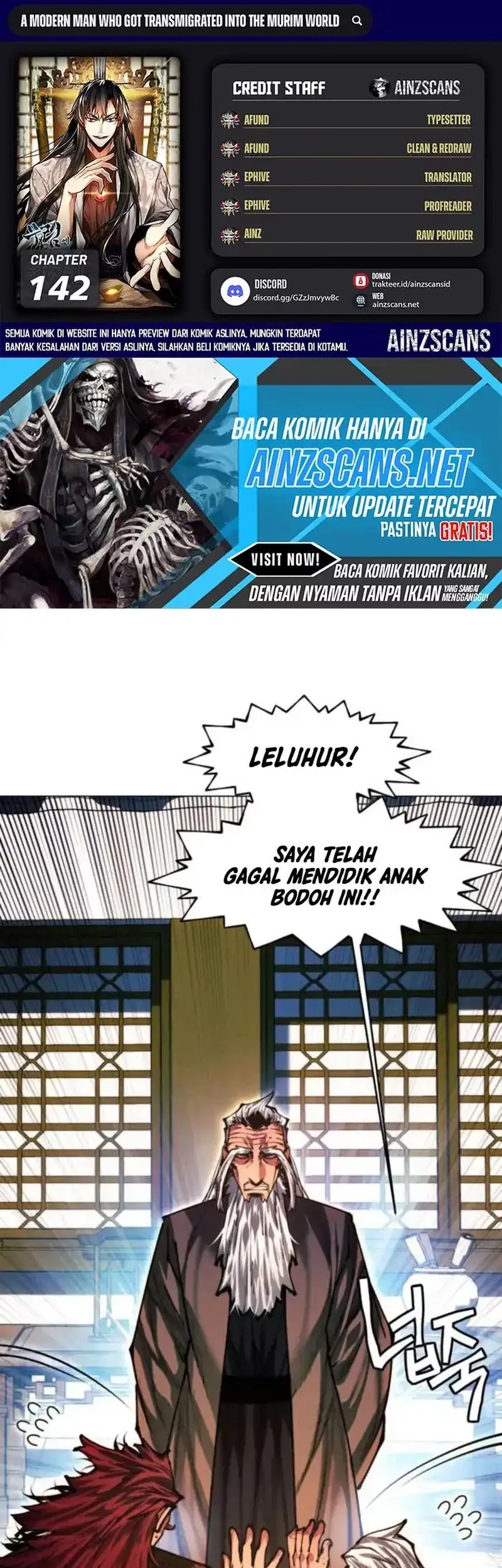 Baca Komik Modern Man Who Fall Into Murim Chapter 142 Gambar 1