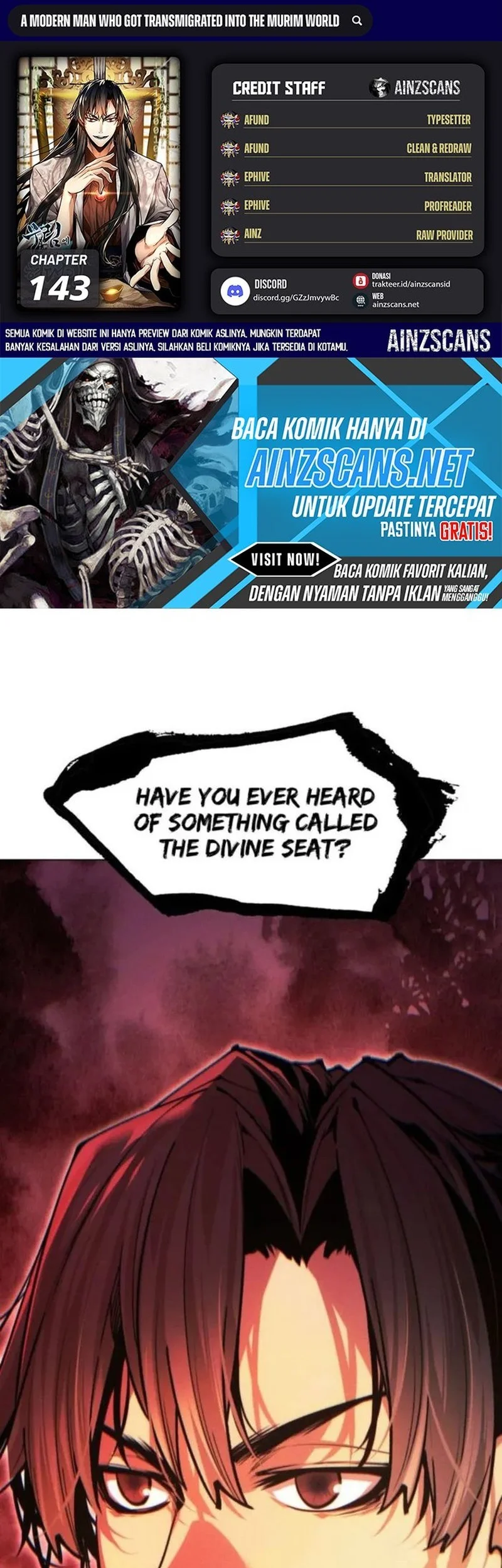 Komik Modern Man Who Fall Into Murim Chapter 143 gambar nomor 1