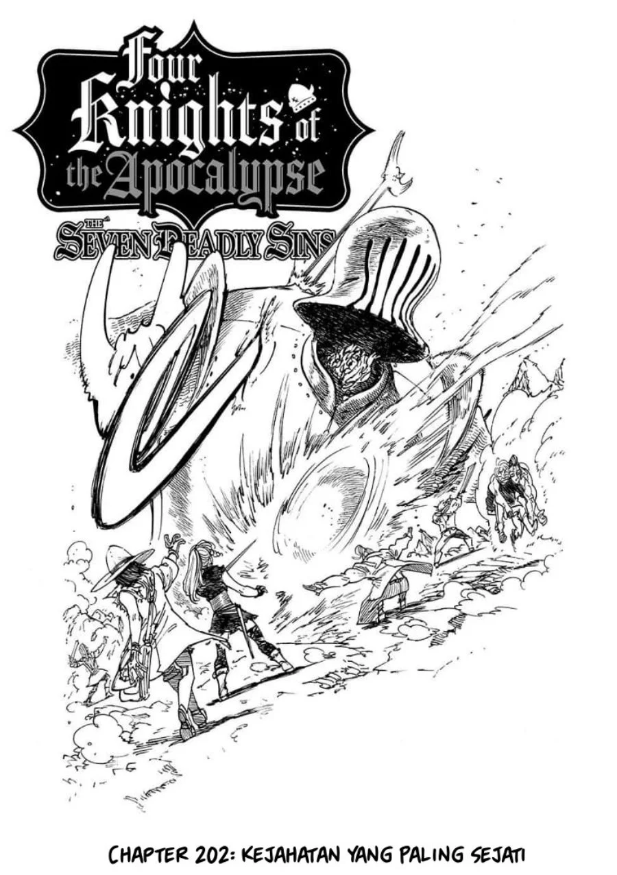 Manga Mokushiroku no Yonkishi Chapter 202 gambar nomor 2