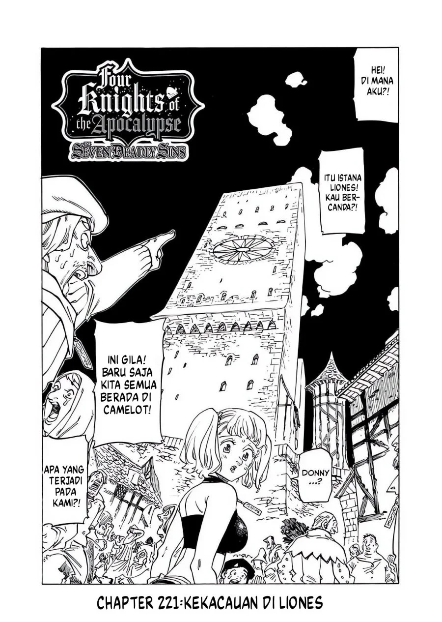 Manga Mokushiroku no Yonkishi Chapter 221 gambar 2