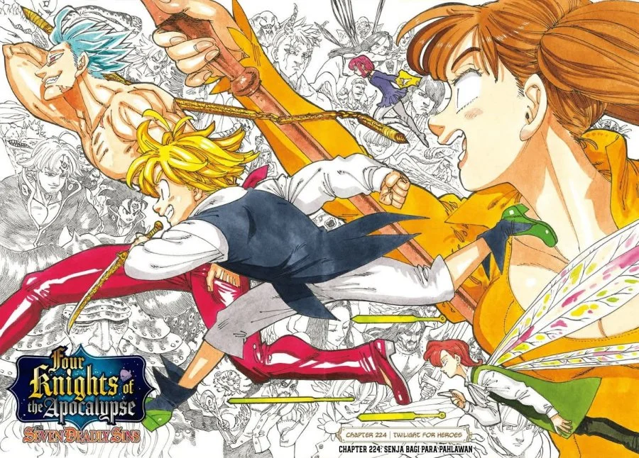 Manga Mokushiroku no Yonkishi Chapter 224 gambar 2