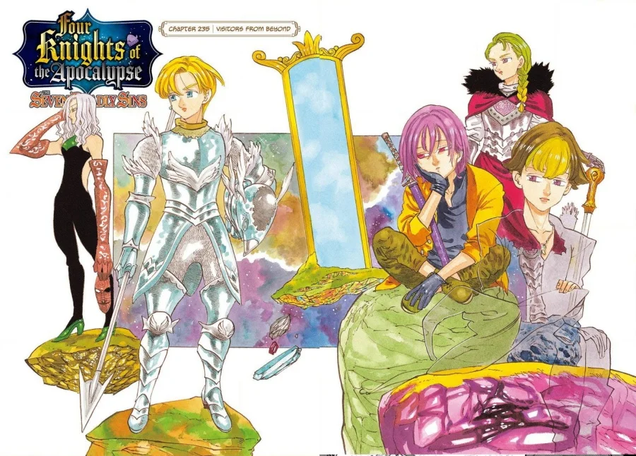 Manga Mokushiroku no Yonkishi Chapter 235 gambar 2