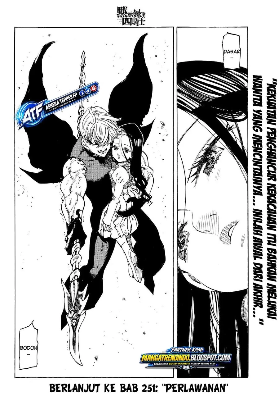 Mokushiroku no Yonkishi Chapter 250 Gambar 22