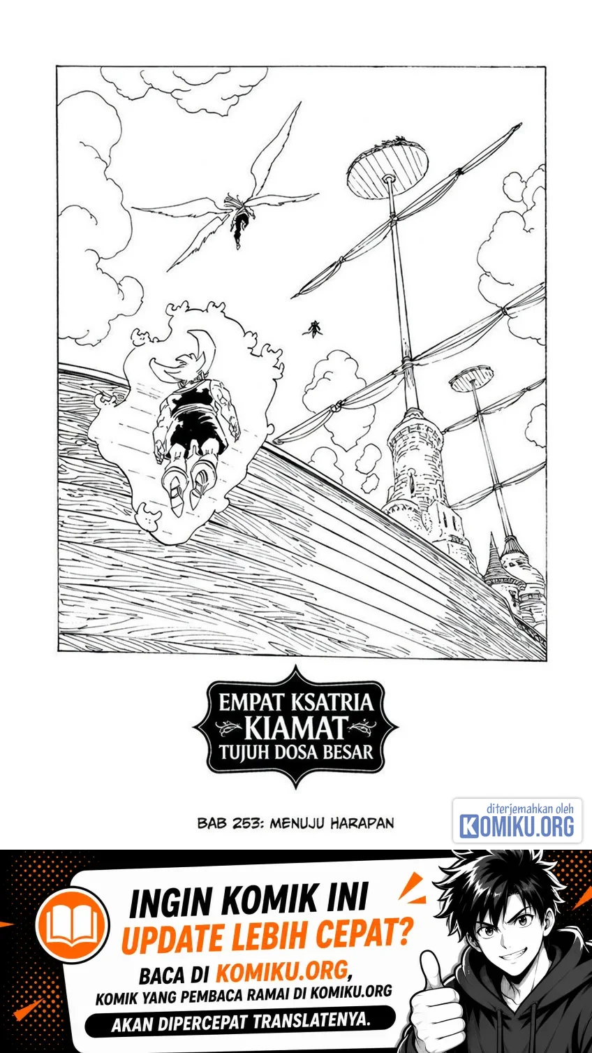 Baca Mokushiroku no Yonkishi Ch 253 Bahasa Indonesia - Spoiler Halaman 1