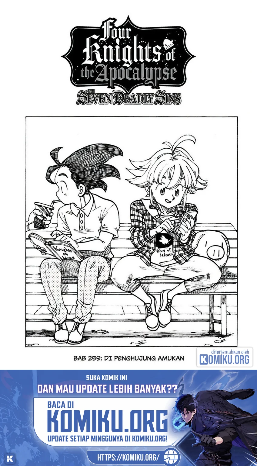 Komik Mokushiroku no Yonkishi Chapter 259 gambar 1