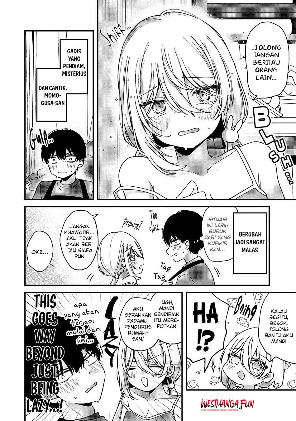 Momogusa-san ga Monogusa Sugiru!! Chapter 1 Gambar 20