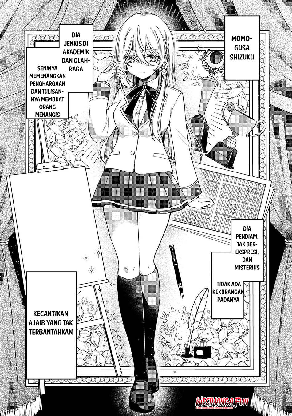 Momogusa-san ga Monogusa Sugiru!! Chapter 1 Gambar 4