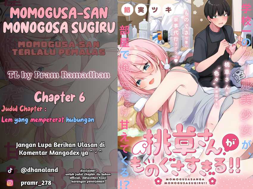 Baca Komik Momogusa-san ga Monogusa Sugiru!! Chapter 6 Gambar 1