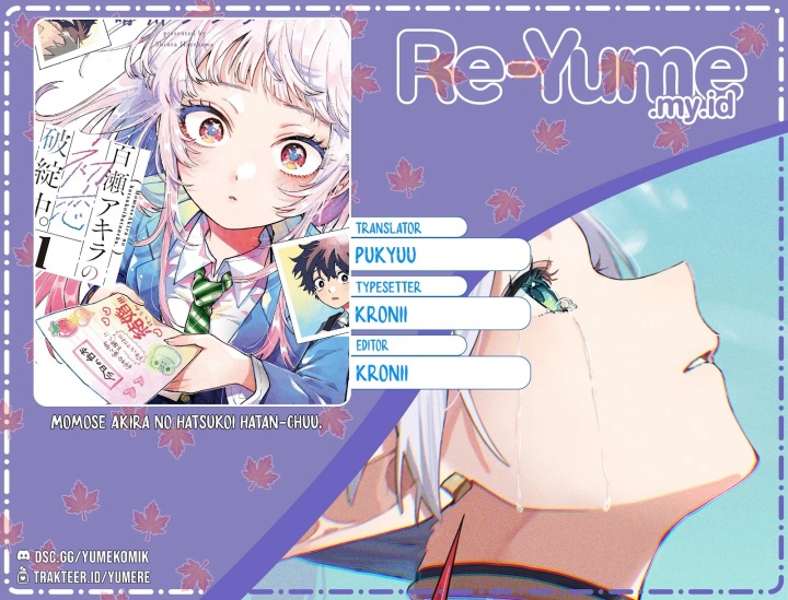 Baca Komik Momose Akira no Hatsukoi Hatan-chuu. Chapter 10 Gambar 1