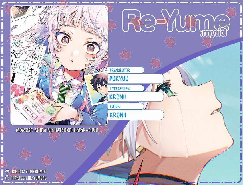 Baca Komik Momose Akira no Hatsukoi Hatan-chuu. Chapter 13 Gambar 1