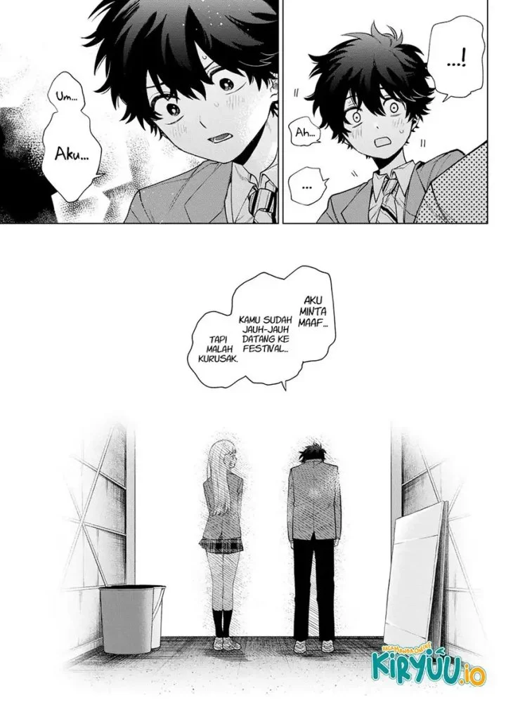 Momose Akira no Hatsukoi Hatan-chuu. Chapter 21 Gambar 14