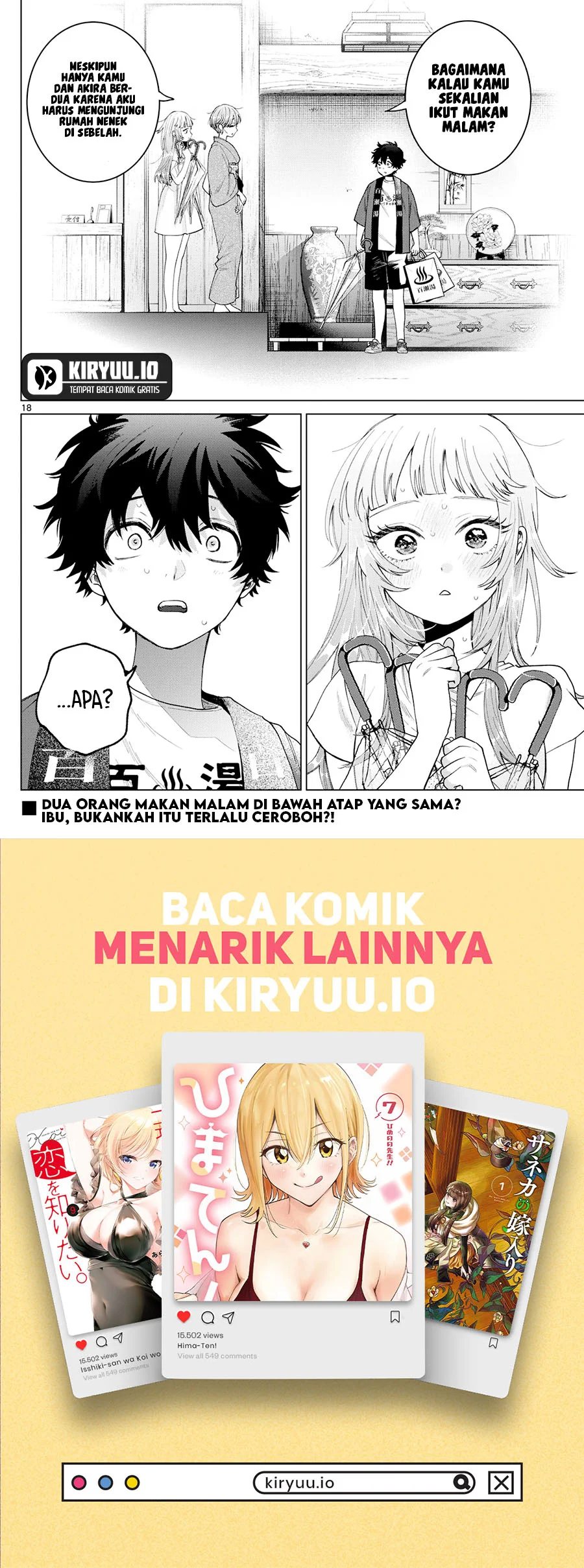 Momose Akira no Hatsukoi Hatan-chuu. Chapter 28 Gambar 19