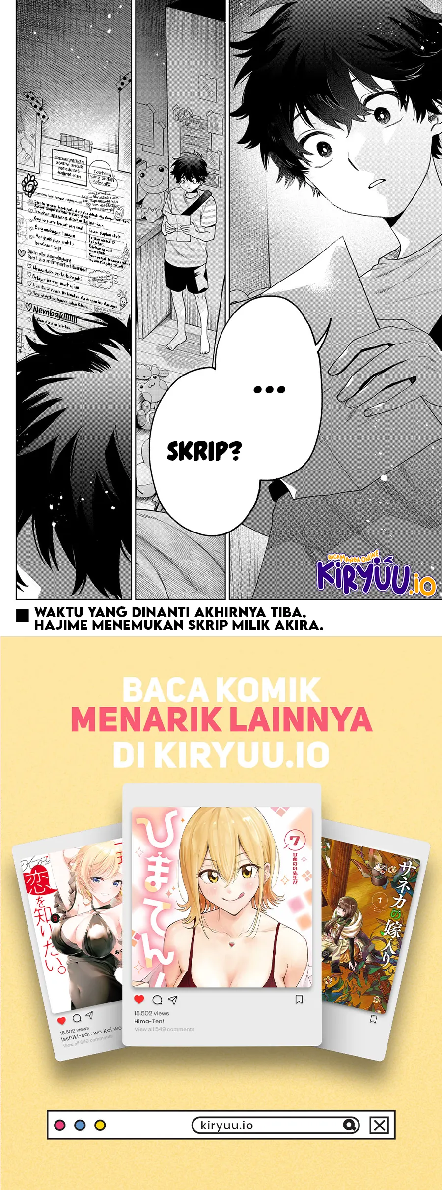 momose akira no hatsukoi hatan chuu chapter 30 - Page 23