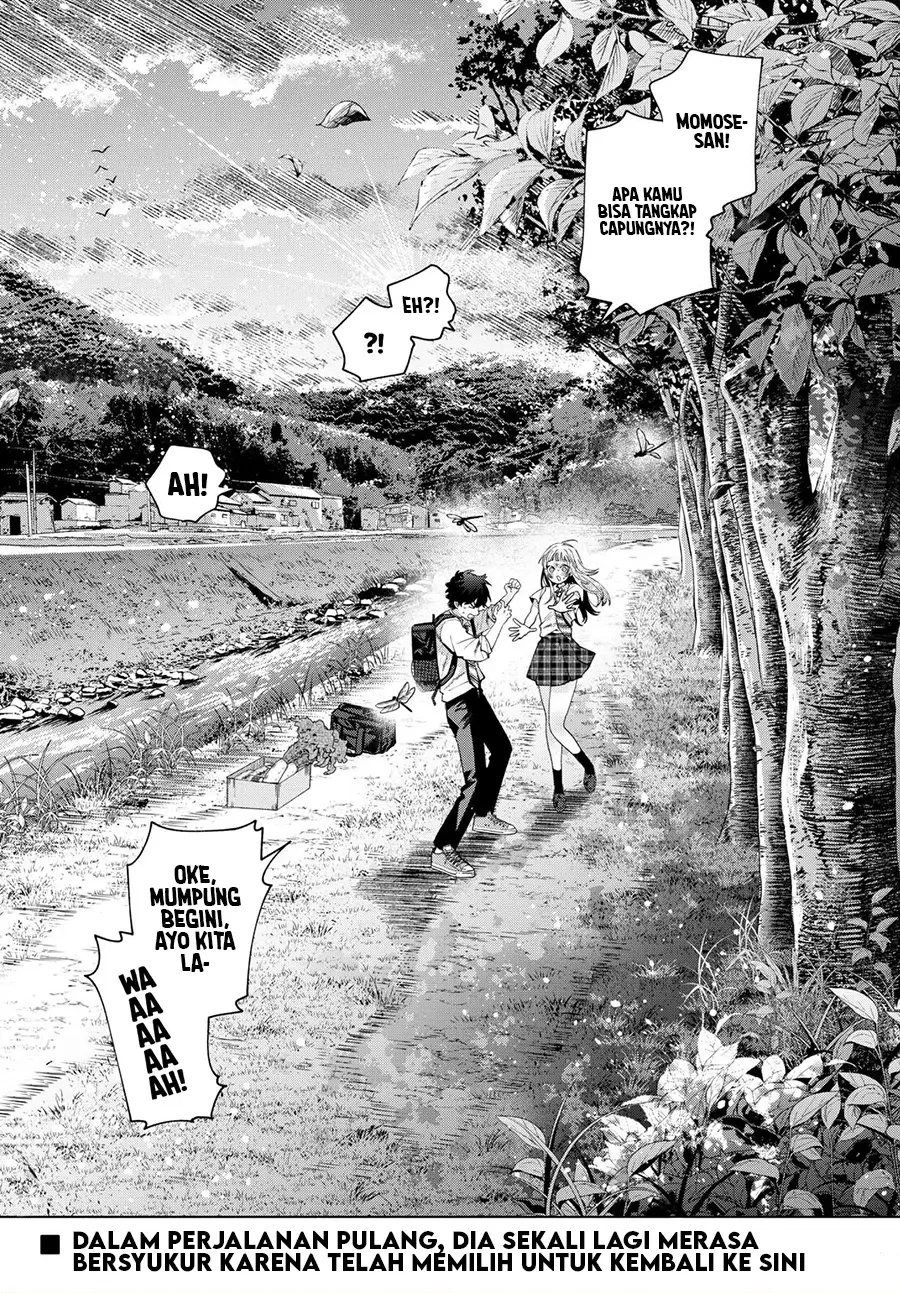 Momose Akira no Hatsukoi Hatan-chuu. Chapter 32 Gambar 24