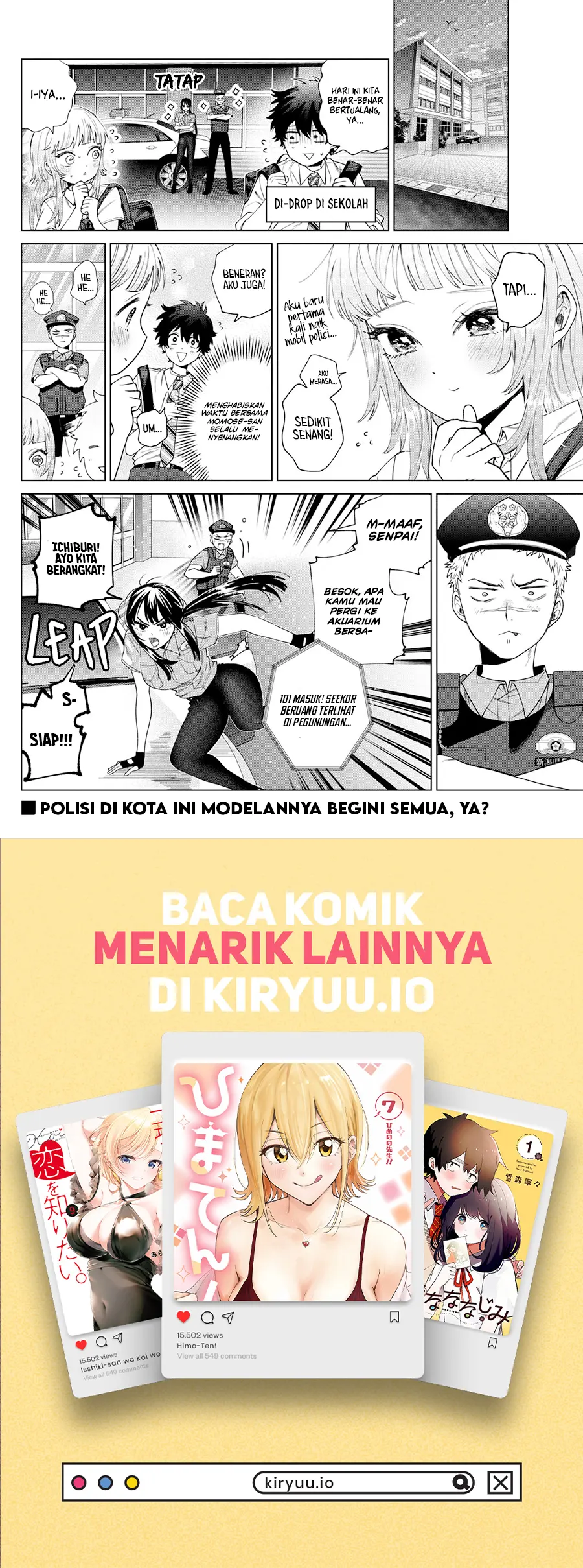 Momose Akira no Hatsukoi Hatan-chuu. Chapter 33 Gambar 21