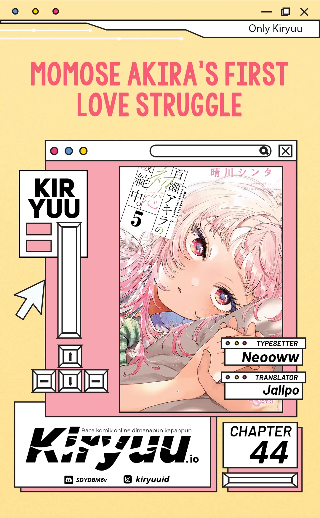 Komik Momose Akira no Hatsukoi Hatan-chuu. Chapter 44 gambar 1