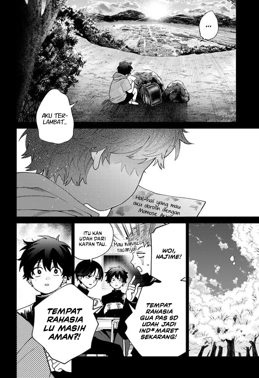 Momose Akira no Hatsukoi Hatan-chuu. Chapter 50 Gambar 15