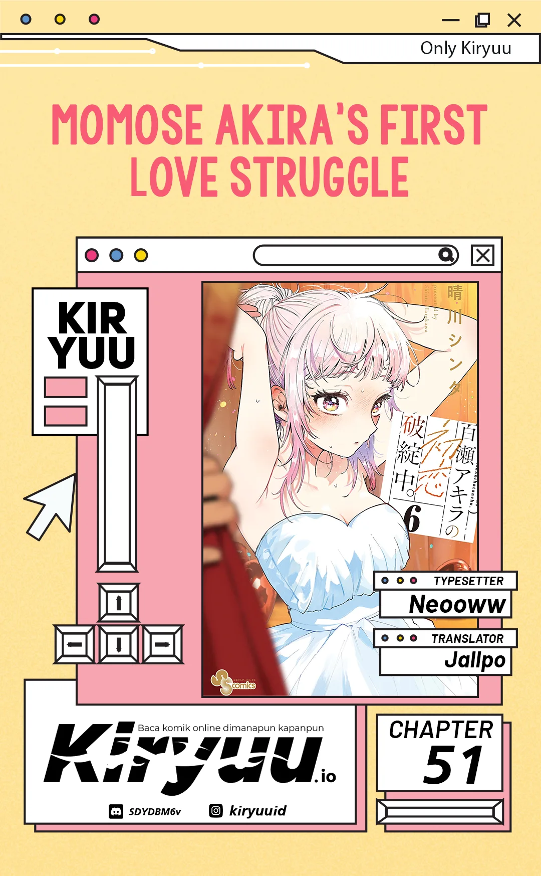 Komik Momose Akira no Hatsukoi Hatan-chuu. Chapter 51 gambar 1
