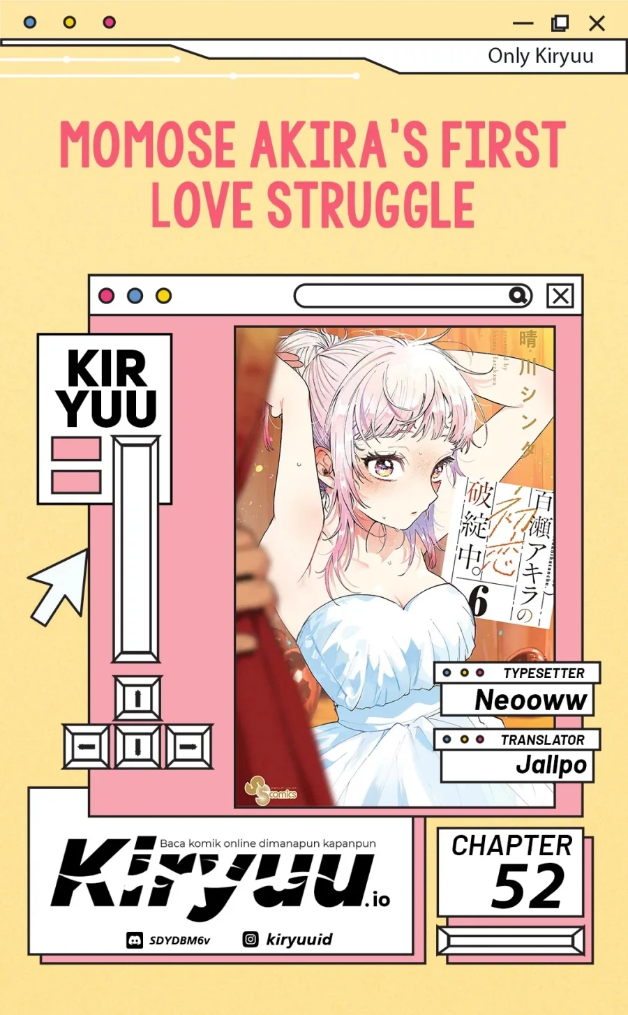 Komik Momose Akira no Hatsukoi Hatan-chuu. Chapter 52 gambar 1