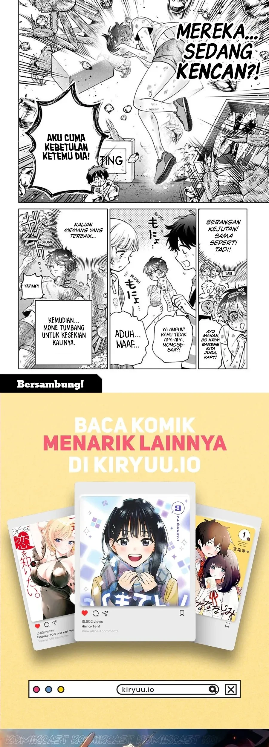 Momose Akira no Hatsukoi Hatan-chuu. Chapter 54 Gambar 21