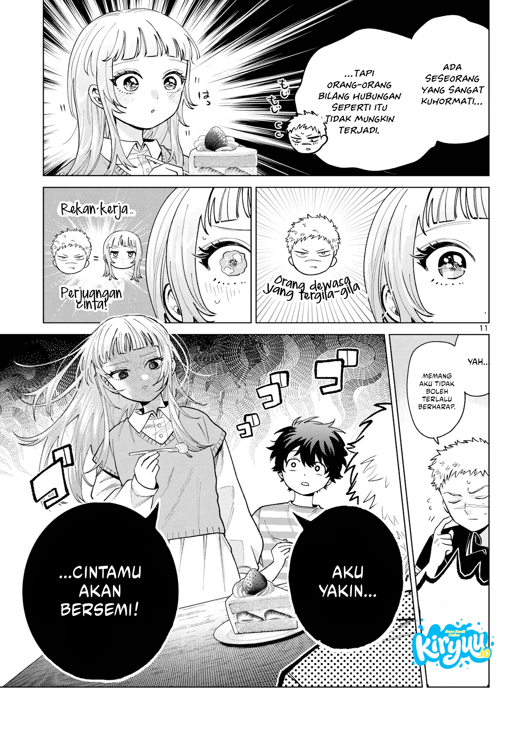 Momose Akira no Hatsukoi Hatan-chuu. Chapter 62 Gambar 12