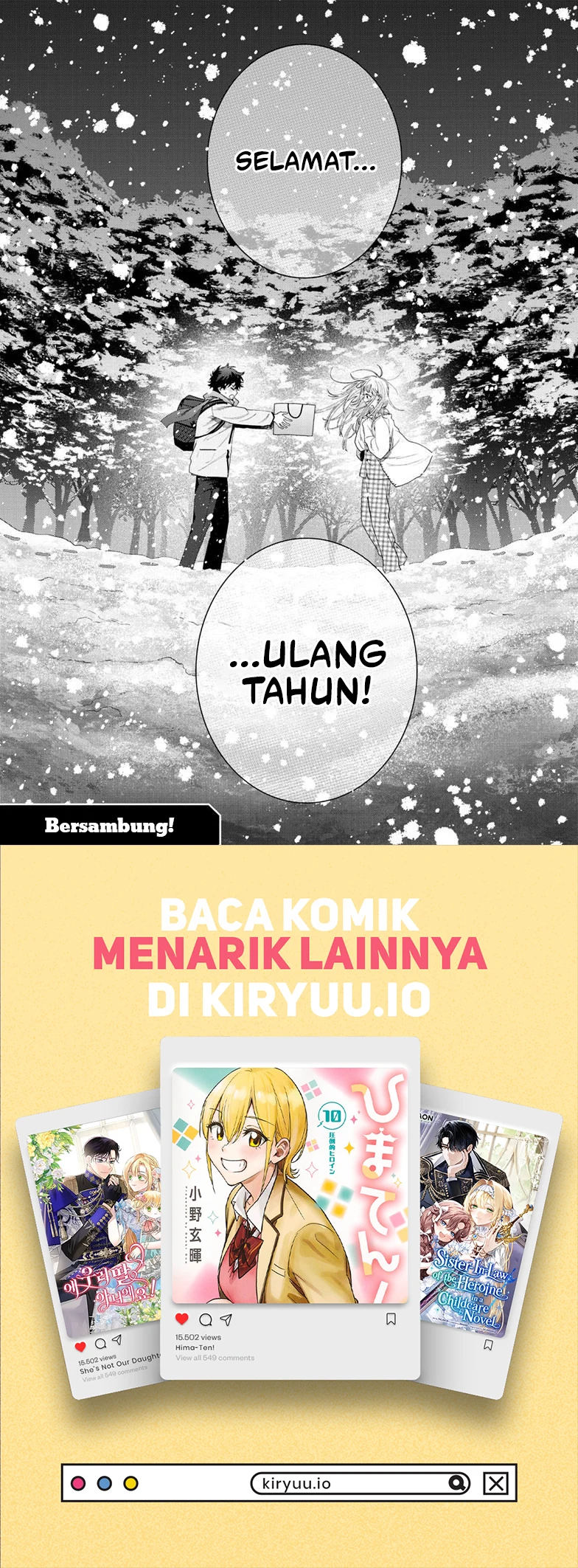 Momose Akira no Hatsukoi Hatan-chuu. Chapter 74 Gambar 23