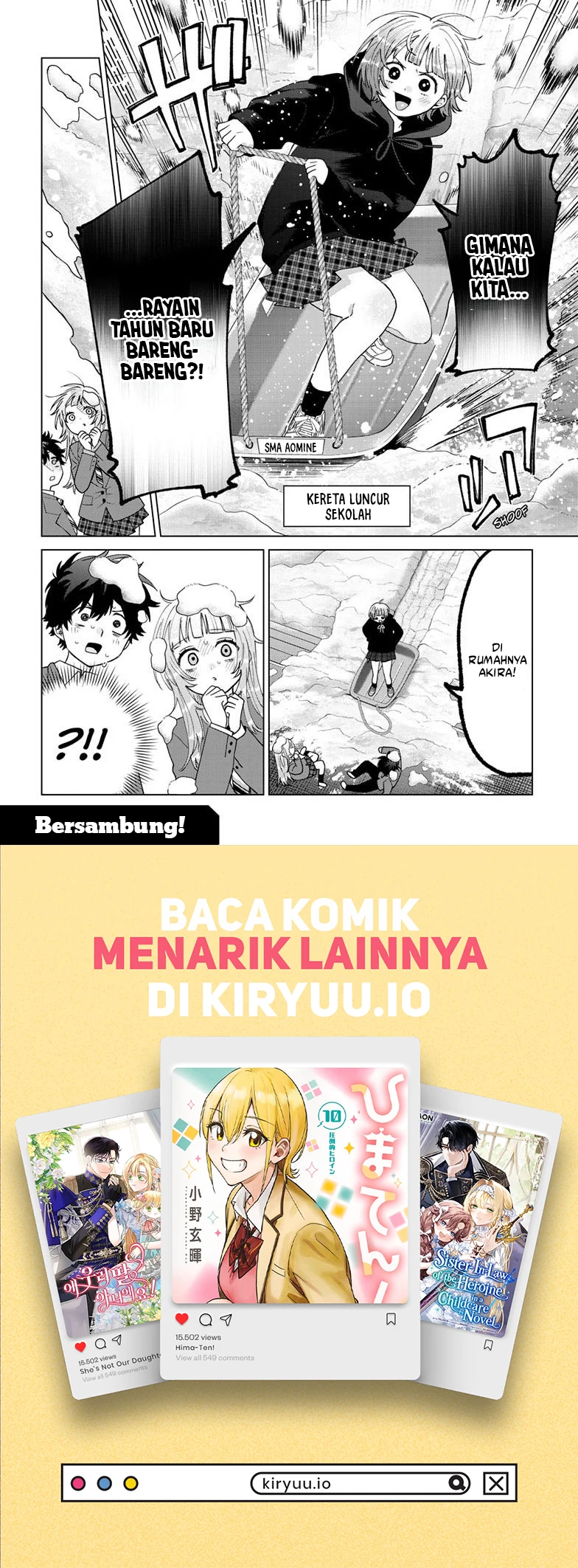 Momose Akira no Hatsukoi Hatan-chuu. Chapter 77 Gambar 23