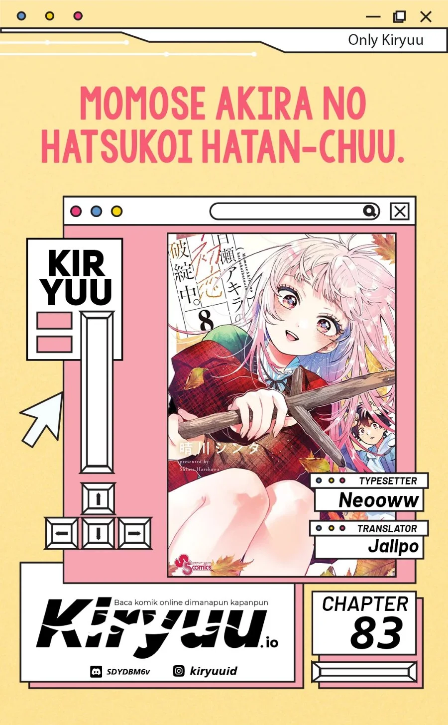 Komik Momose Akira no Hatsukoi Hatan-chuu. Chapter 83 gambar 1