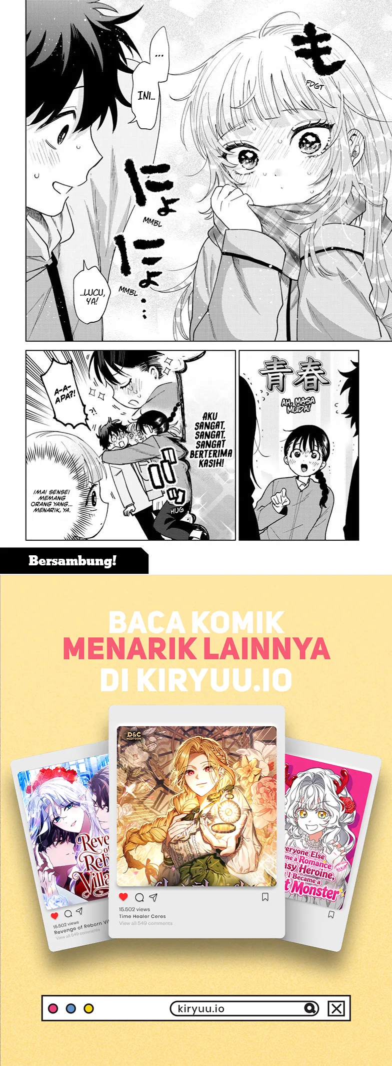 Momose Akira no Hatsukoi Hatan-chuu. Chapter 86 Gambar 19